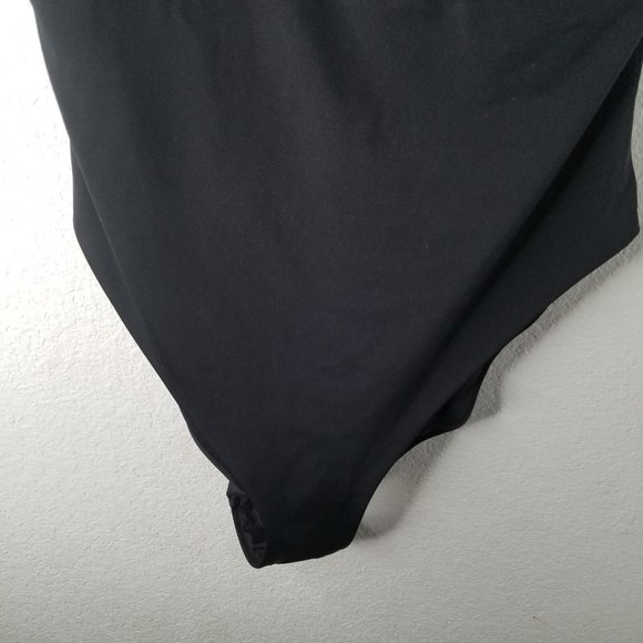 Victoria's Secret Black Deep V Neck Plunge Swimsuit size XXL - Picture 2 of 9